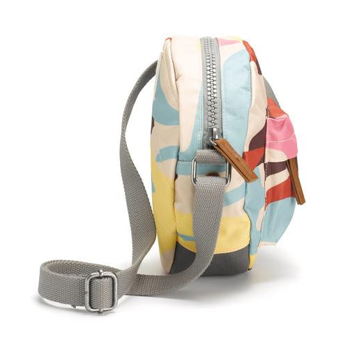Roka Crossbody Bag Paddington B Small Sustainable Retro Camo side