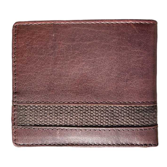Rowallan Of Scotland Panama Brown Standard Wallet 33-6737 back
