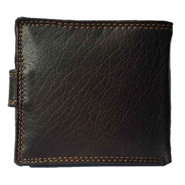 Rowallan Of Scotland Lancaster Brown Tabbed Triple Wallet 33-9808/02 back