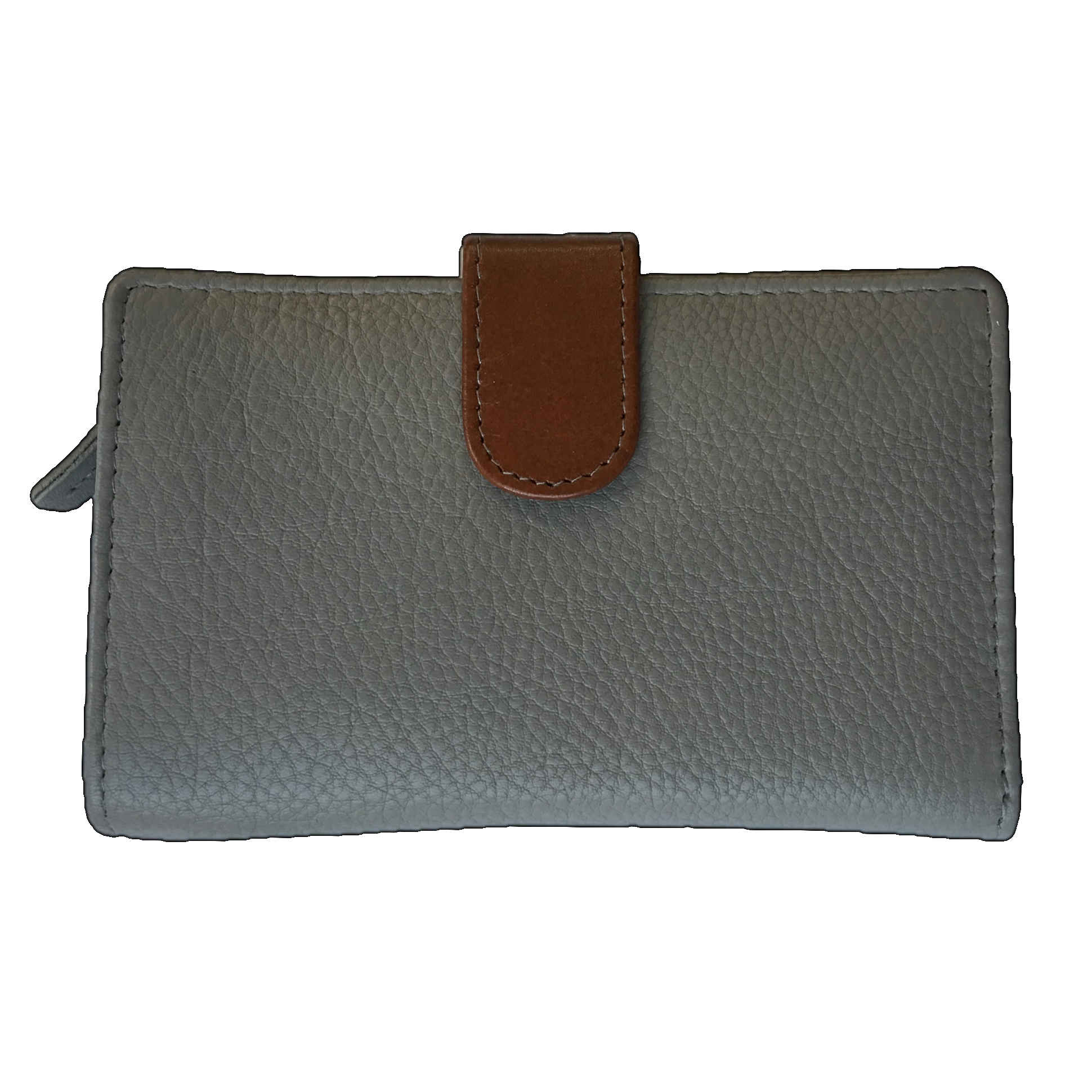 Rowallan Of Scotland Prelude Taupe Tan Tabbed Purse front