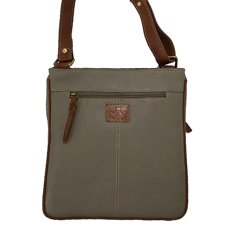 Rowallan Prelude Taupe Zip Top Bag back