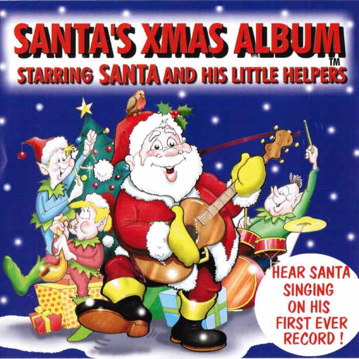 Santa's Xmas Album CD front