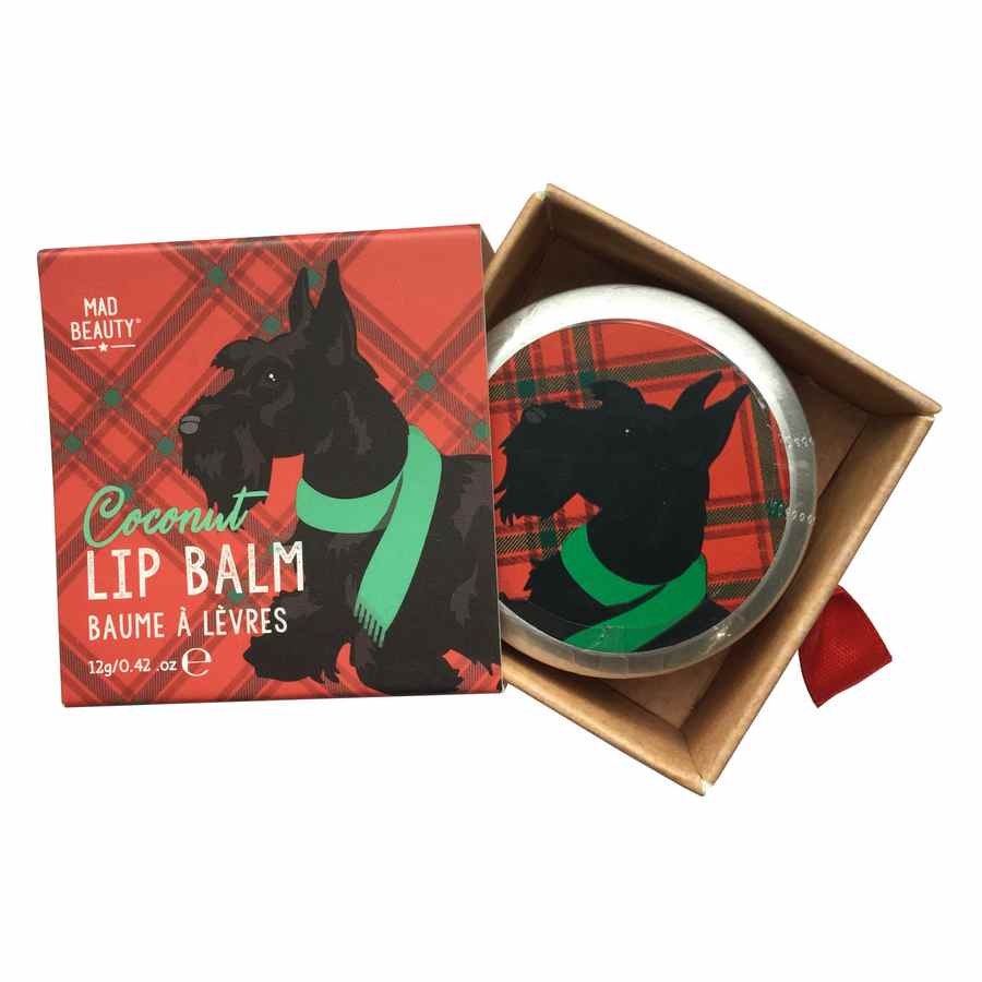Scottie Dog Lip Balm - Coconut open