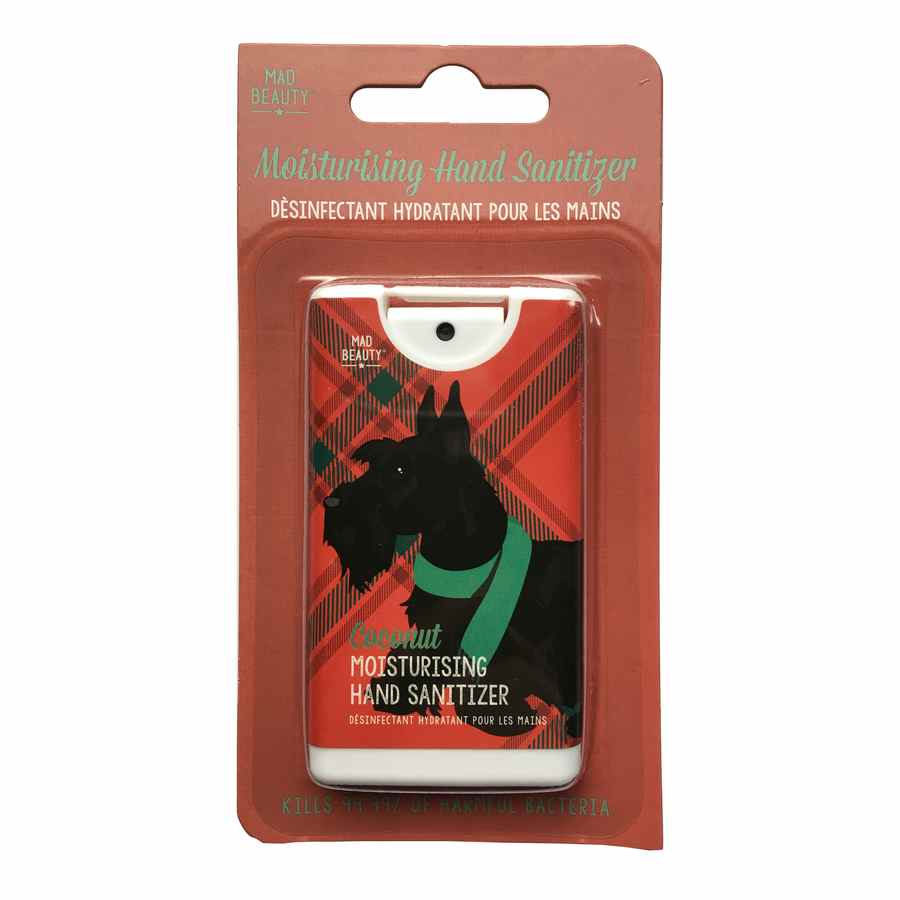 Scottie Dog Pocket Moisturising Hand Sanitiser - Coconut front