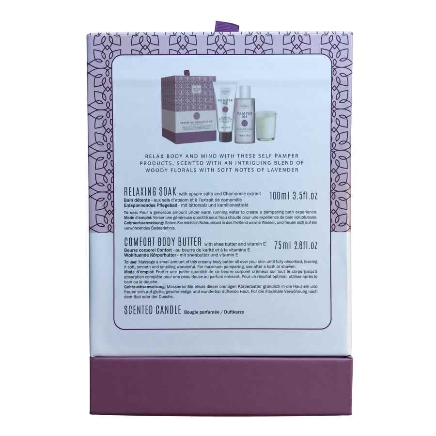 Scottish Fine Soaps Pamper Me Indulgence Kit back