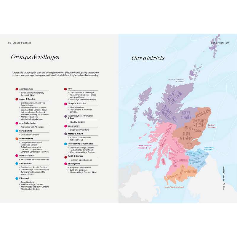 Scottish Gardens Open for Charity 2023 inside 2