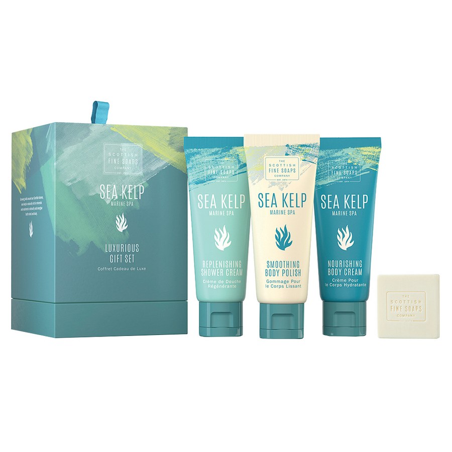 Scottish Fine Soaps Marine Spa Sea Kelp Luxurious Gift Set A03256