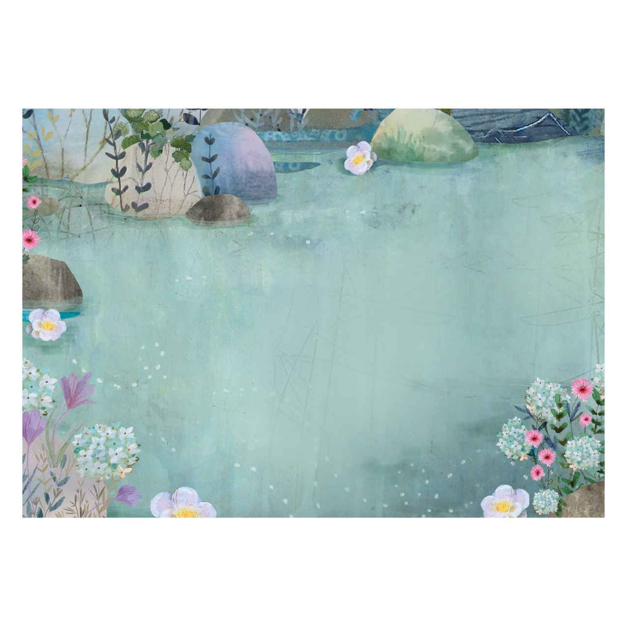 Sea Dreams Luxe Letter Writing Set WS045 envelopes
