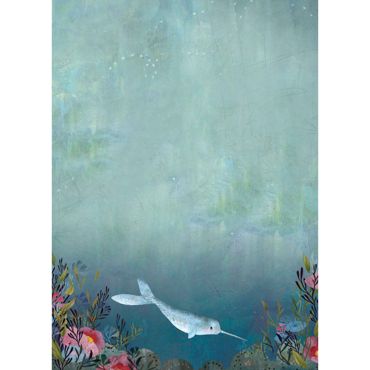 Sea Dreams Luxe Letter Writing Set WS045 paper design 1