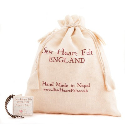 Sew Heart Felt Billie Badger Baby's Slippers packaging