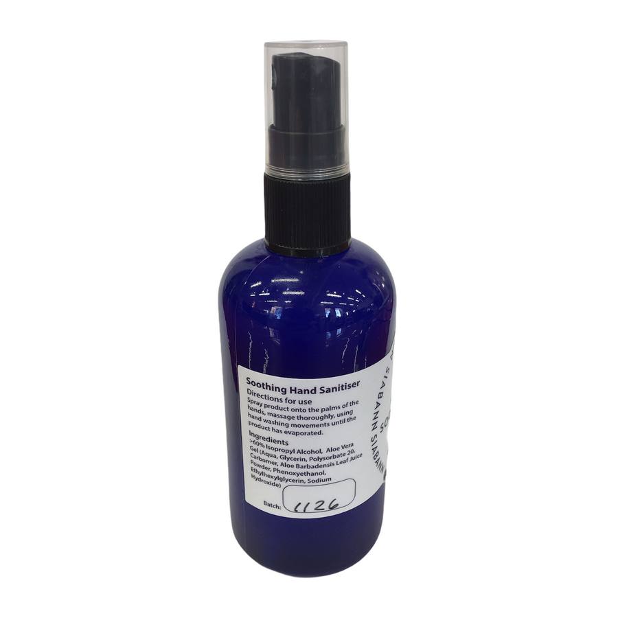 Siabann Skincare Aloe Vera Soothing Hand Sanitiser back