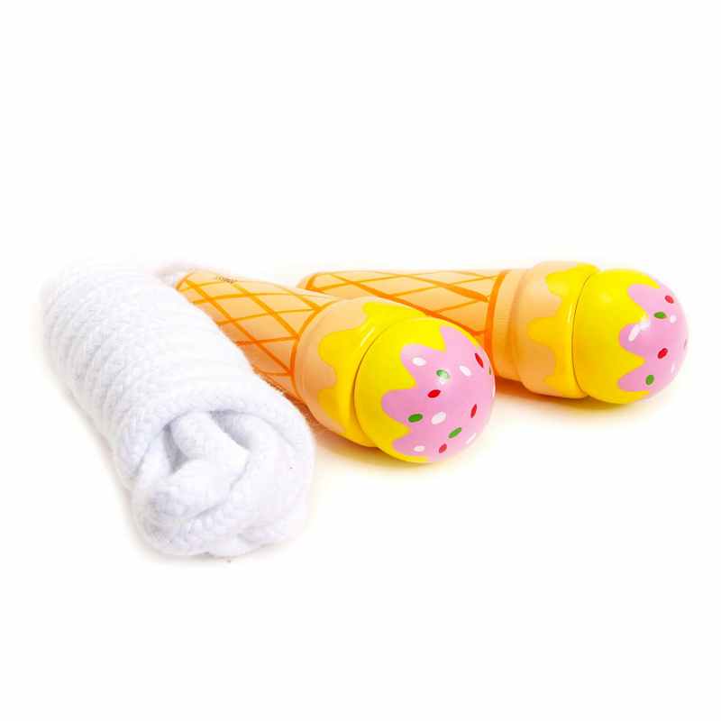 Skipping Rope with Ice Cream Cone handles