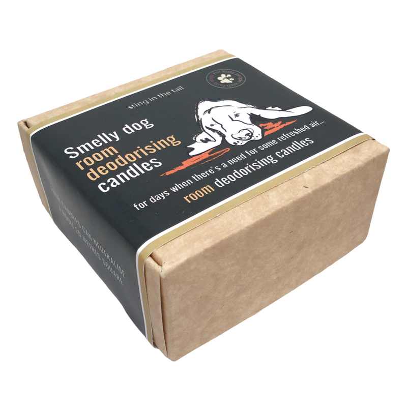 Sting In The Tail Smelly Dog Room Deodorising Candles side