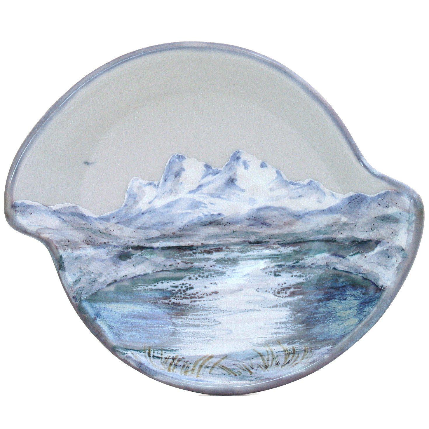 Highland Stoneware Seascape Quaich