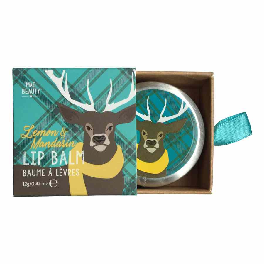 Stag Lip Balm - Lemon & Mandarin open