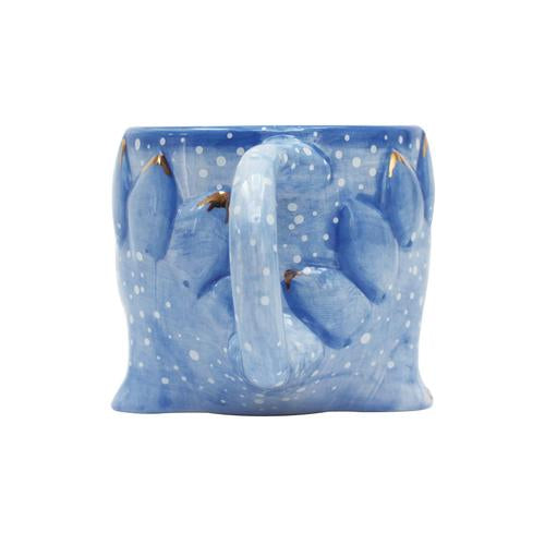 Stegosaurus Shaped Ceramic Cup handle