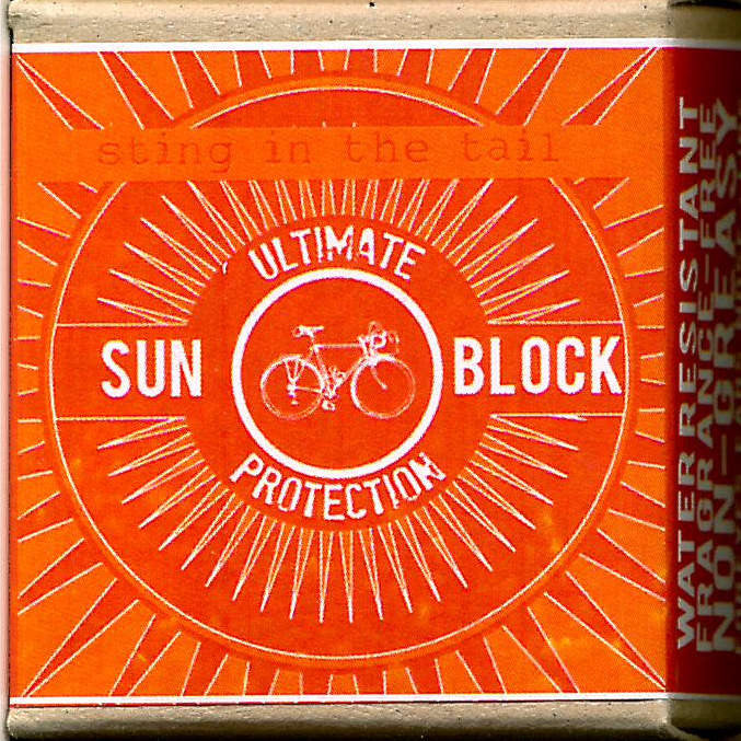 Sting In The Tail - Cyclist's Sun Block