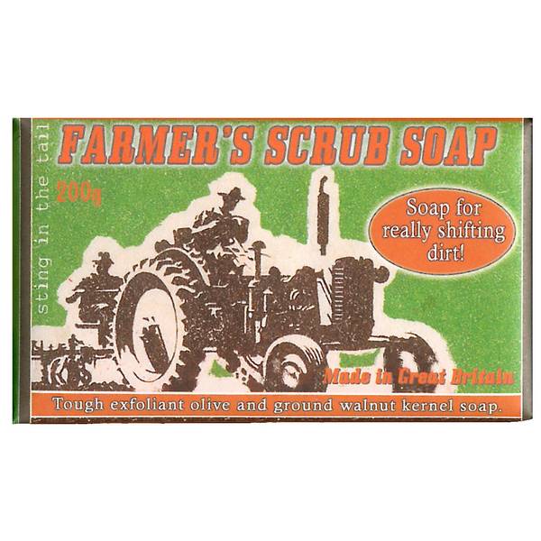 Sting In The Tail Farmer's Soap Scrub - tractor