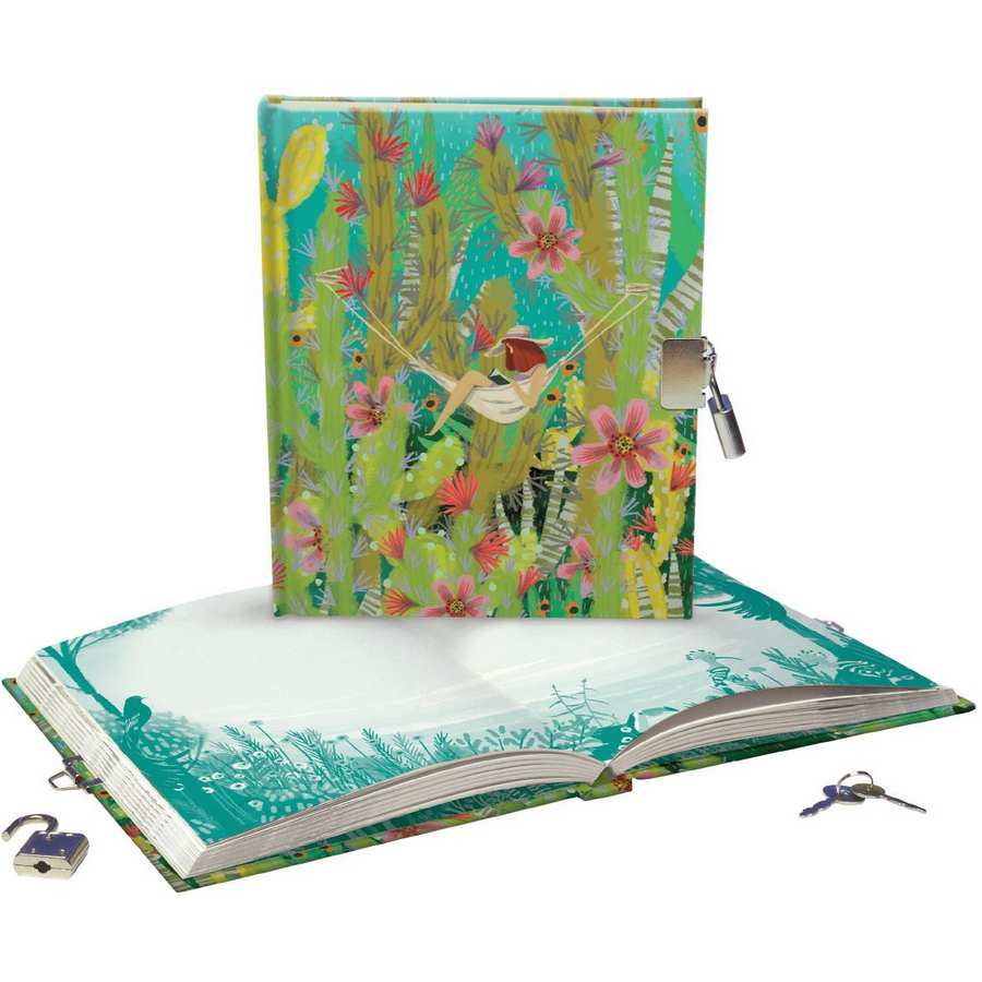 Roger La Borde Summertime Lockable Notebook