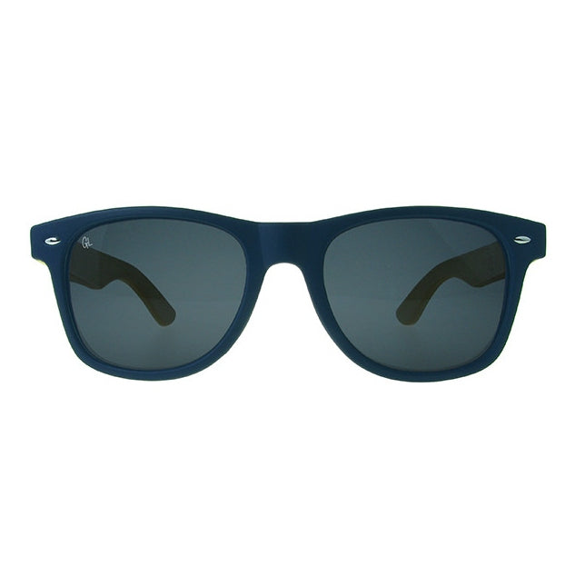 Sunglasses Ash Blue & Bamboo GS1033 front
