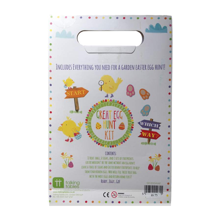 Talking Tables Great Egg Hunt Kit back