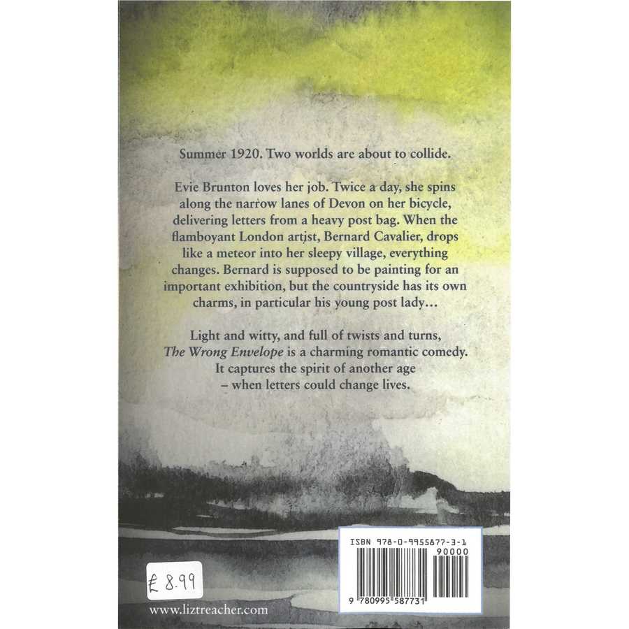 The Wrong Envelope by Liz Treacher back