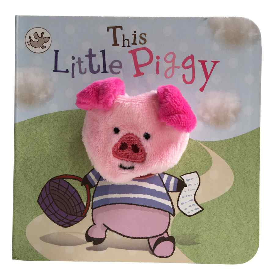 Finger Puppet Chunky Book - This Little Piggy front