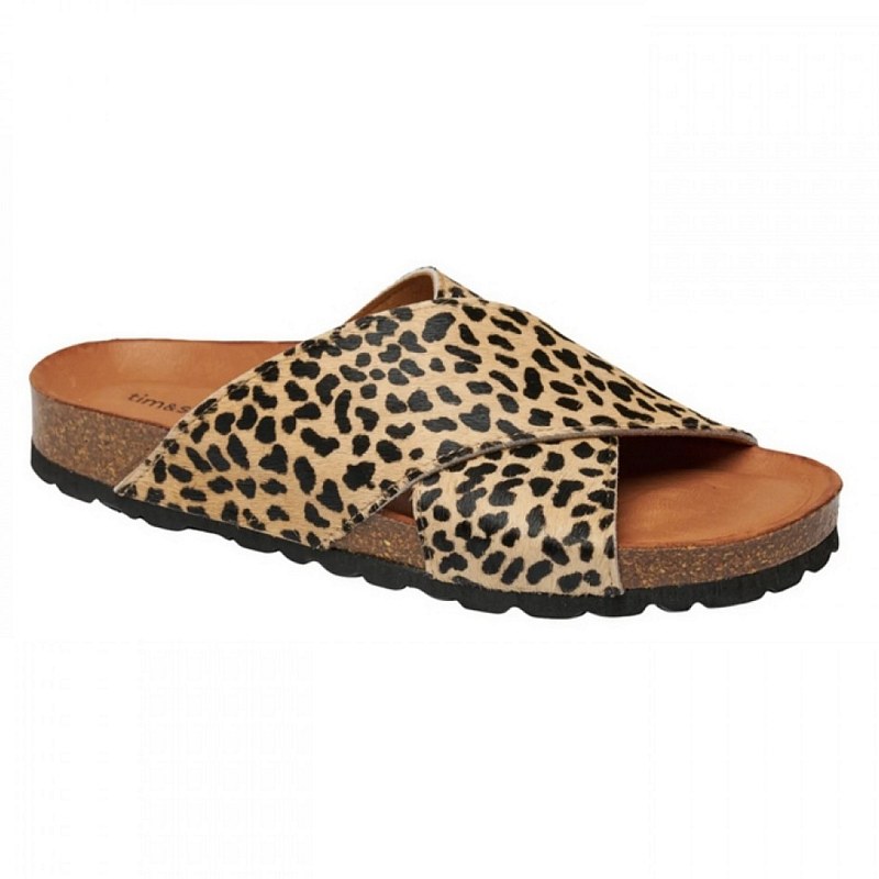 Tim & Simonsen Tina Leo Beige-Black Sandal main