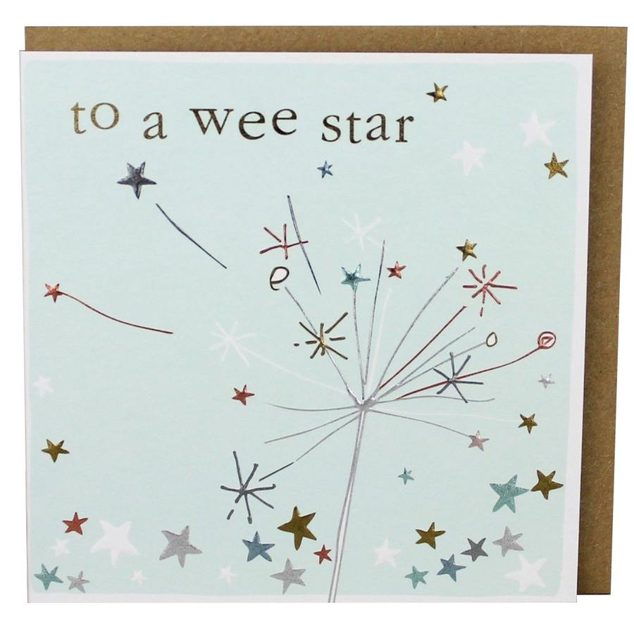 To A Wee Star