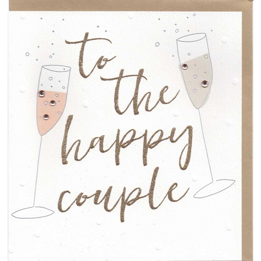Wedding Card - To The Happy Couple