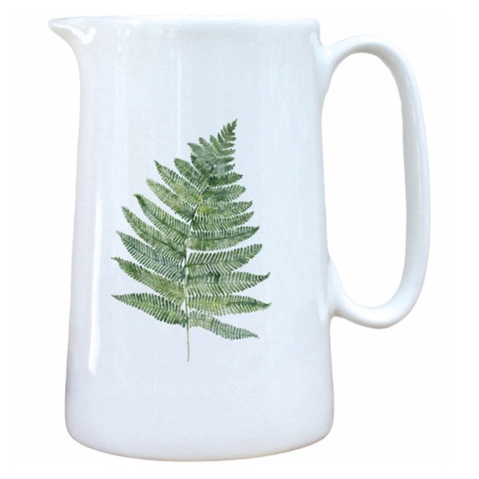 Toasted Crumpet Fern Pint Jug in a Gift Box FJ115 front