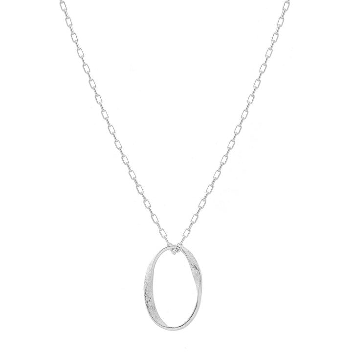 Tutti & Co Aspen Necklace Silver Plate NE521S main