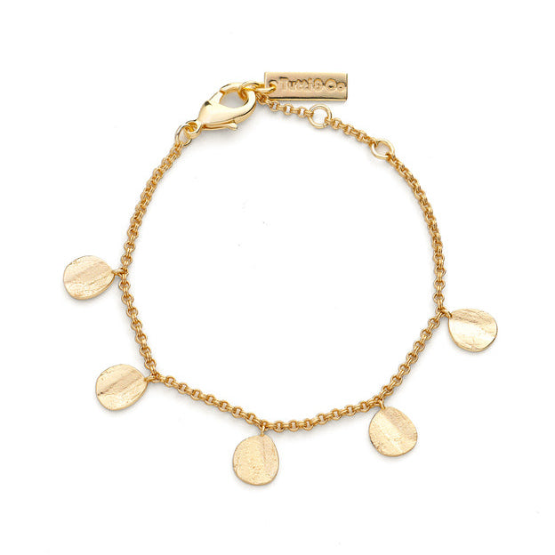 Tutti & Co Coastal Bracelet Gold BR547G main