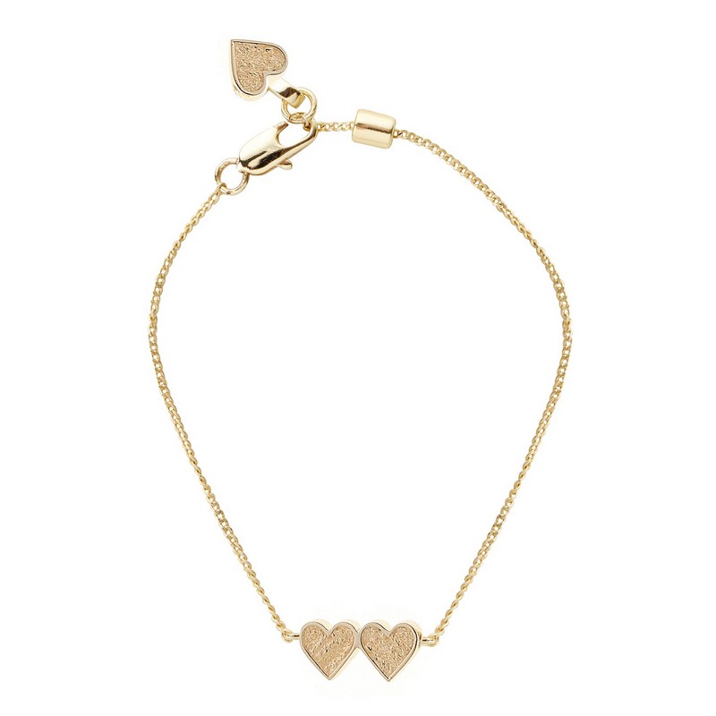 Tutti & Co Heartbeat Bracelet Gold BR528G main