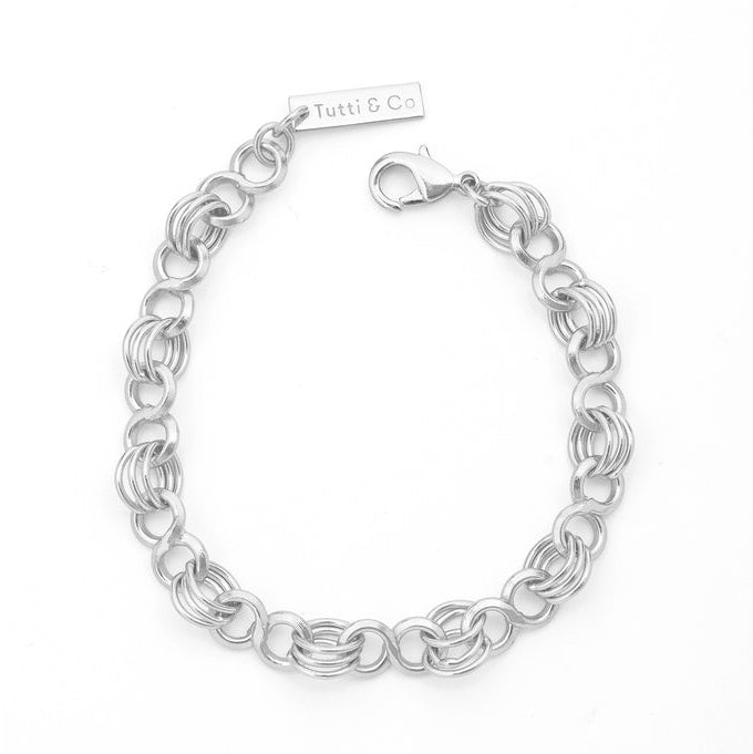 Tutti & Co Iris Bracelet Silver Plated NE559S main