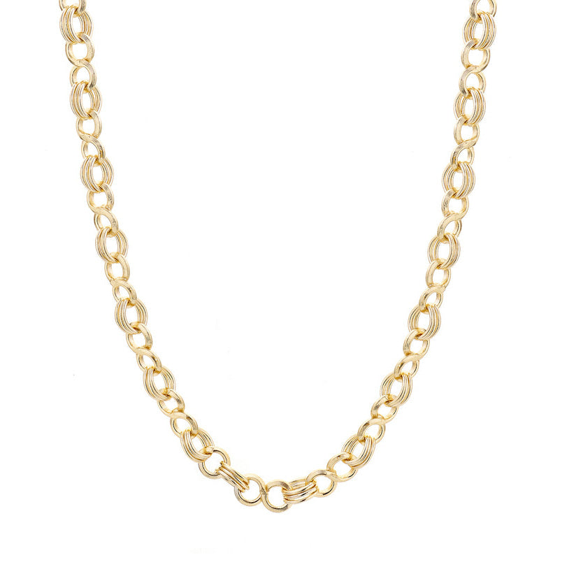 Tutti & Co Iris Necklace Gold Plated NE559G main