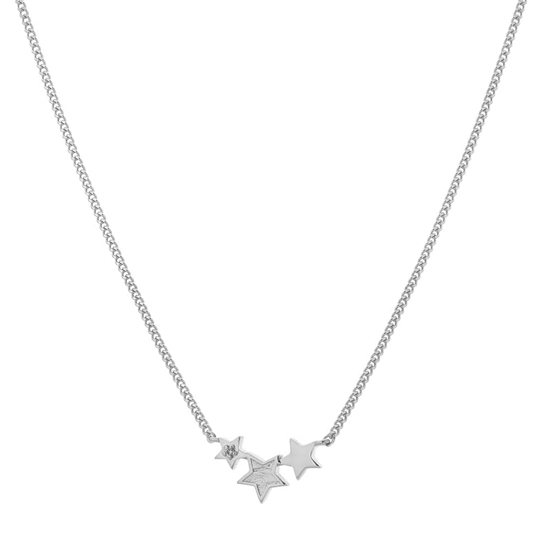Tutti & Co Jewellery Celeste Necklace Silver NE565S main