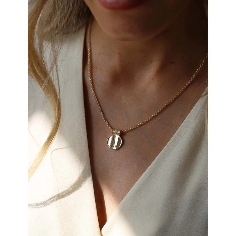Coin Necklace Gold