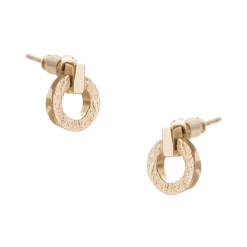 Tutti & Co Jewellery Palm Earrings Gold EA482G main
