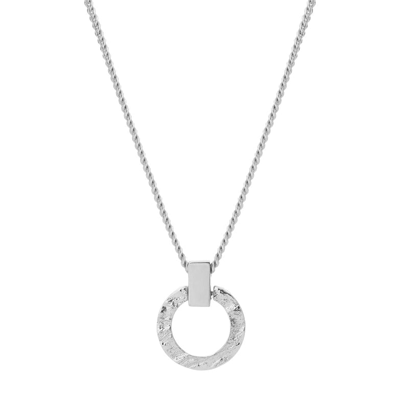Tutti & Co Jewellery Palm Necklace Silver NE563S main