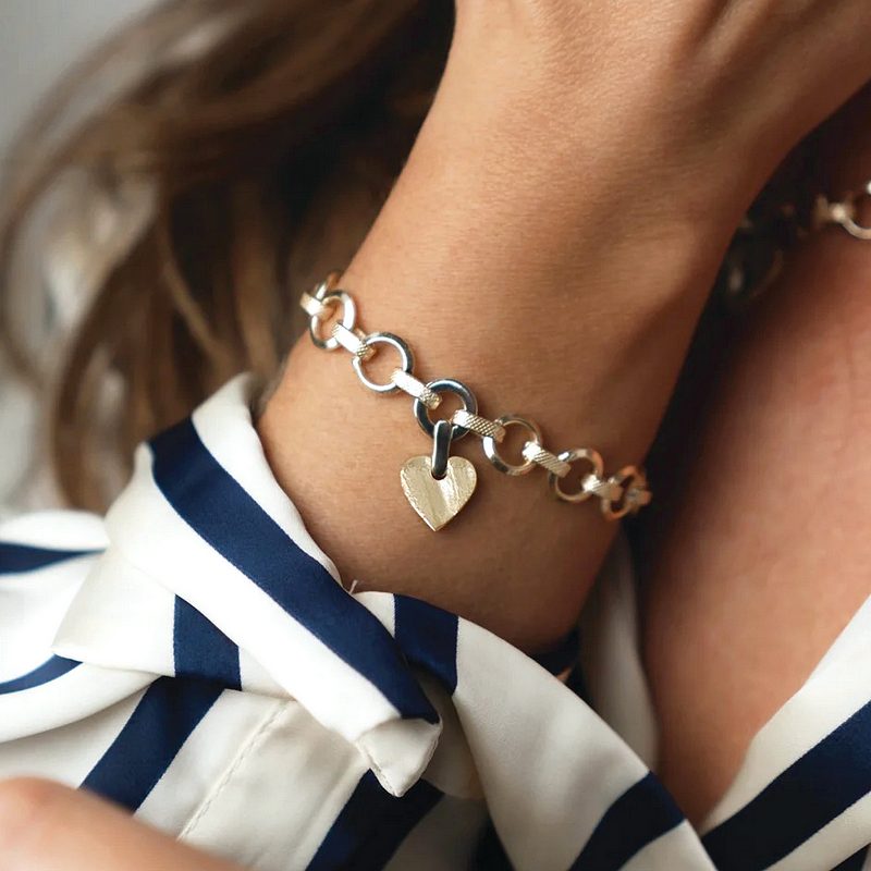 Tutti & Co Jewellery Precious Bracelet Gold-plated BR583G on model