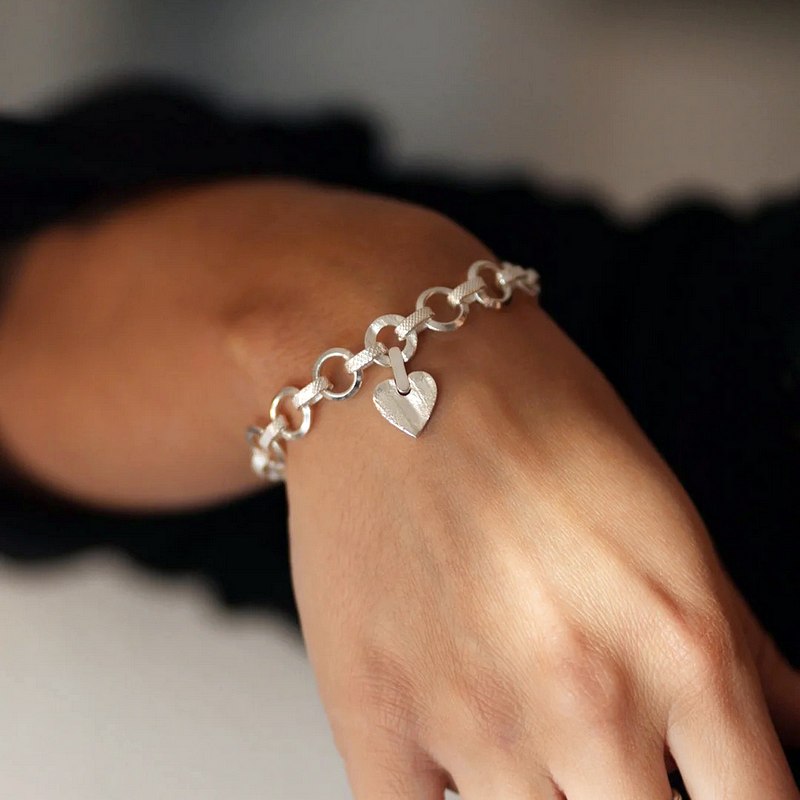 Tutti & Co Jewellery Precious Bracelet Silver-plated BR583S on model