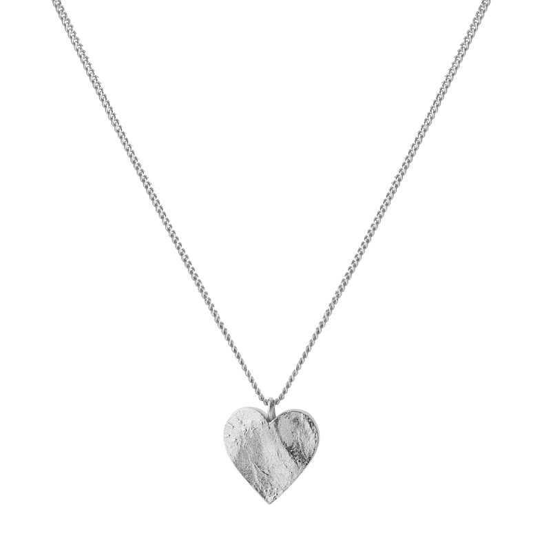 Tutti & Co Jewellery Sweetheart Necklace Silver NE612S main