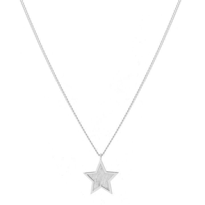Tutti & Co Midnight Necklace Silver NE541S main