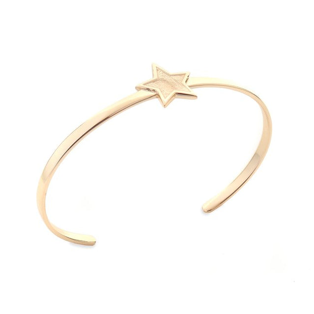 Tutti & Co Nova Bangle Gold BR537G main