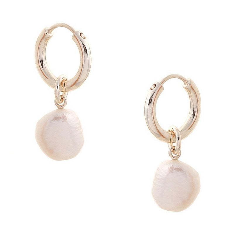 Pearl Earrings Gold