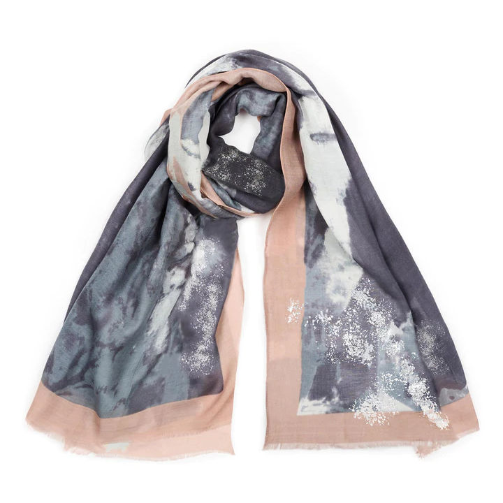 Tutti & Co Platnium Scarf S366 looped
