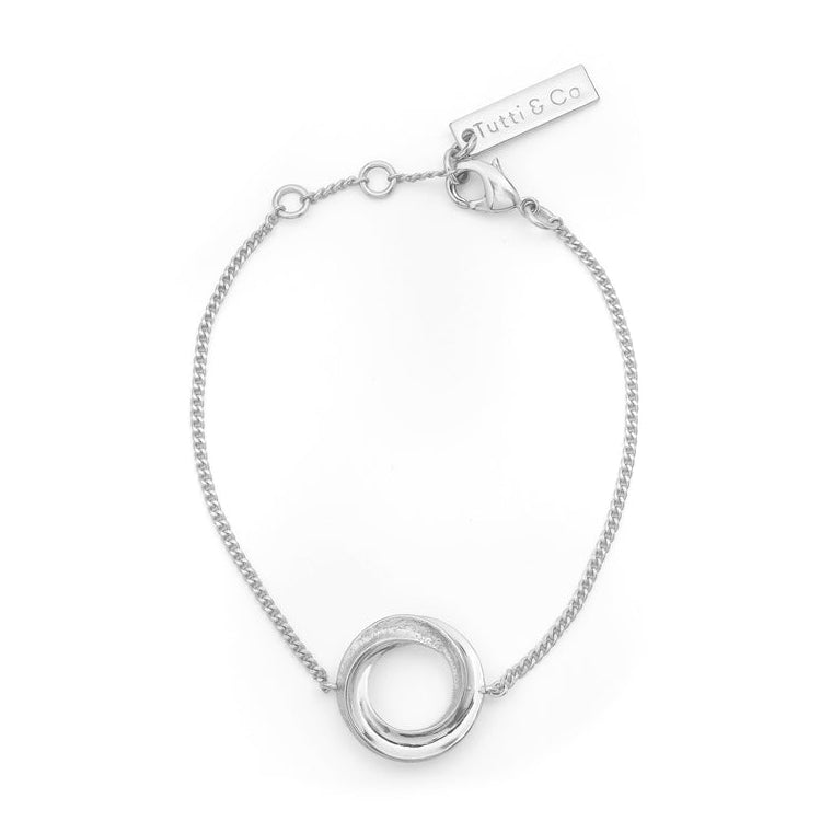 Tutti & Co Riverine Bracelet Silver-Plated BR550S main