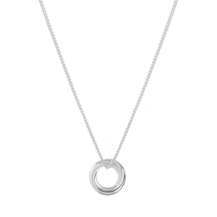 Tutti & Co Riverine Necklace Silver-Plated NE552S main