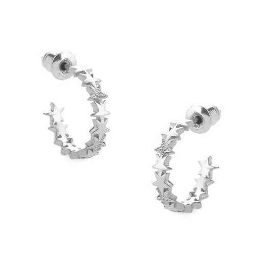 Tutti & Co Stardust Earrings Silver EA385S main